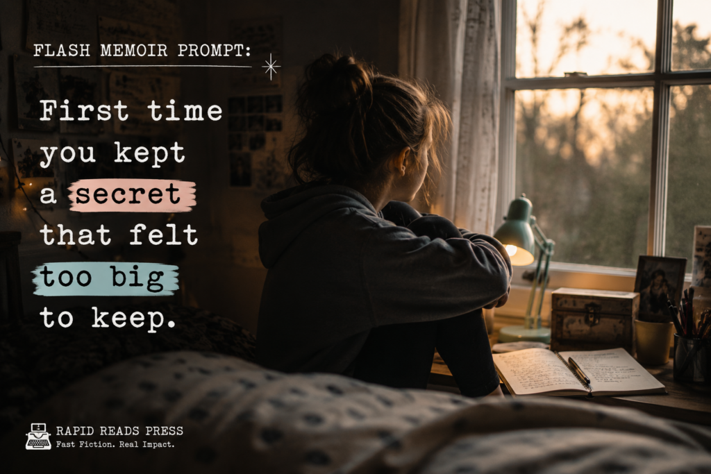 Flash memoir prompt secret