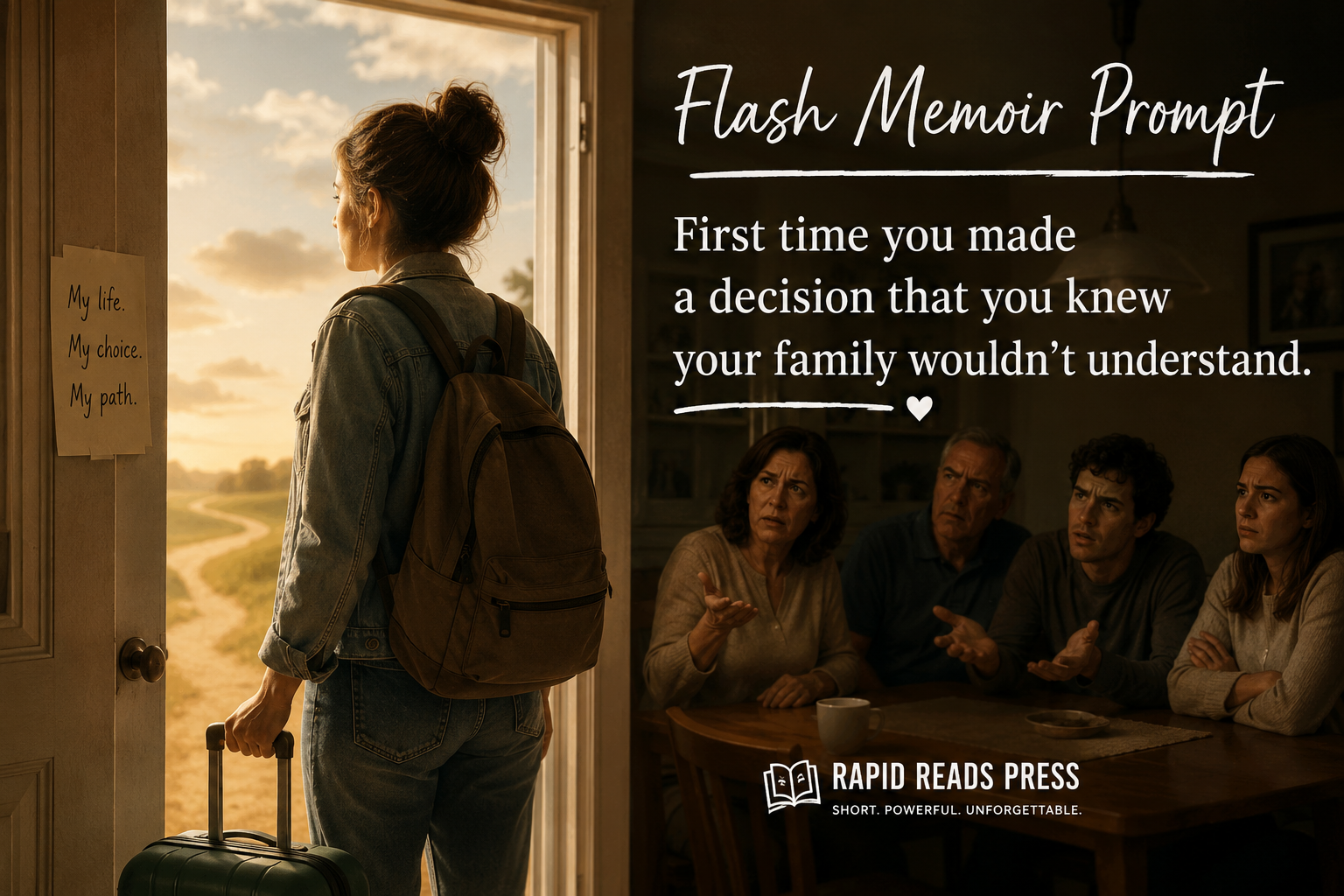 flash memoir prompt decision
