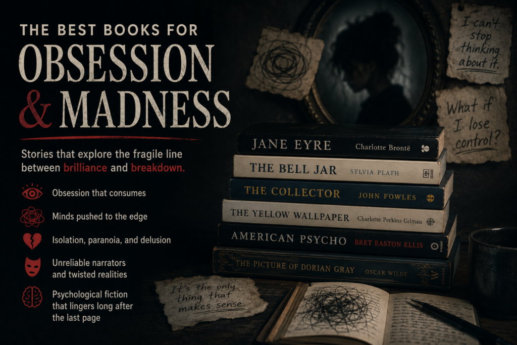 Best Books for Obsession and Madness