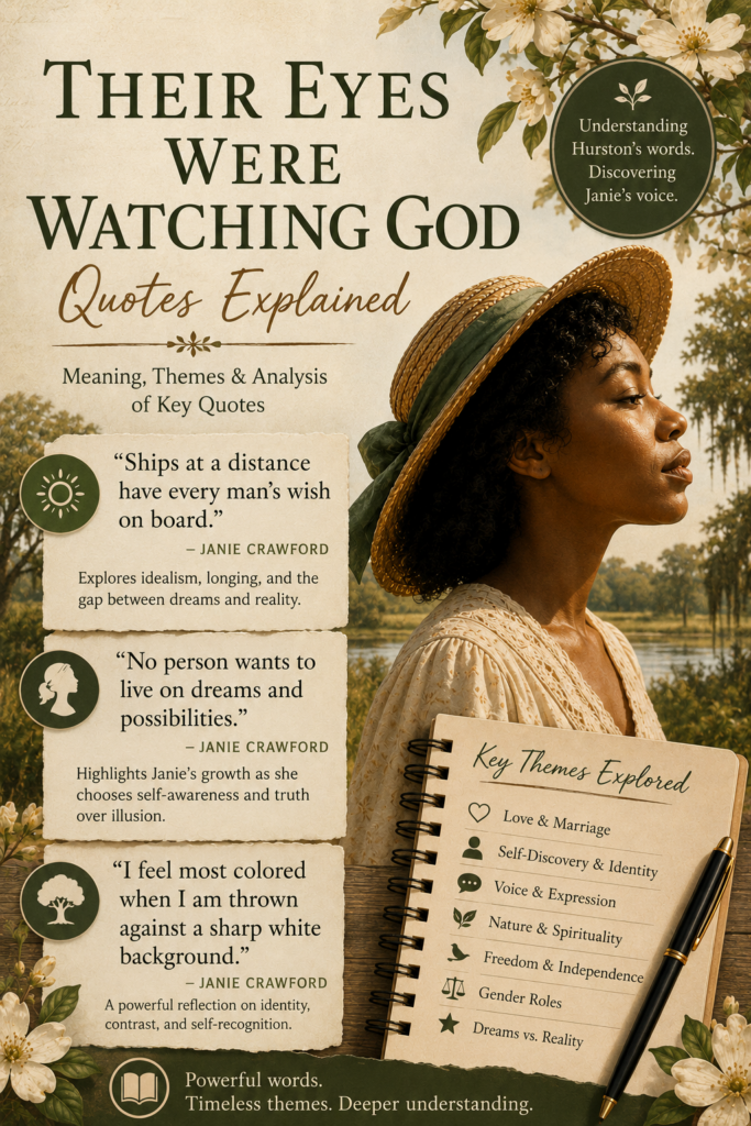 Their Eyes Were Watching God Quotes