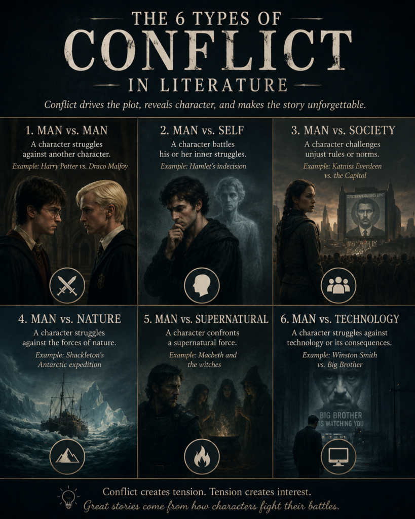 Types of Conflict in Literature