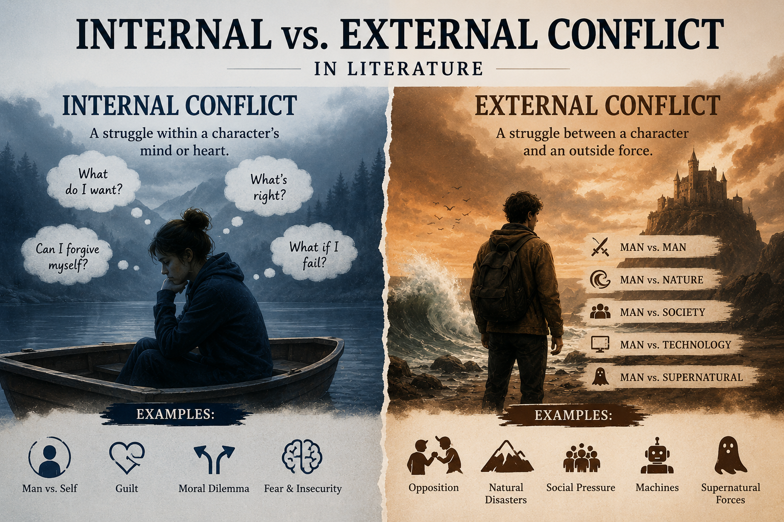 Internal vs External Conflict