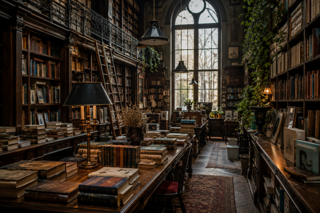 Dark Academia Libraries