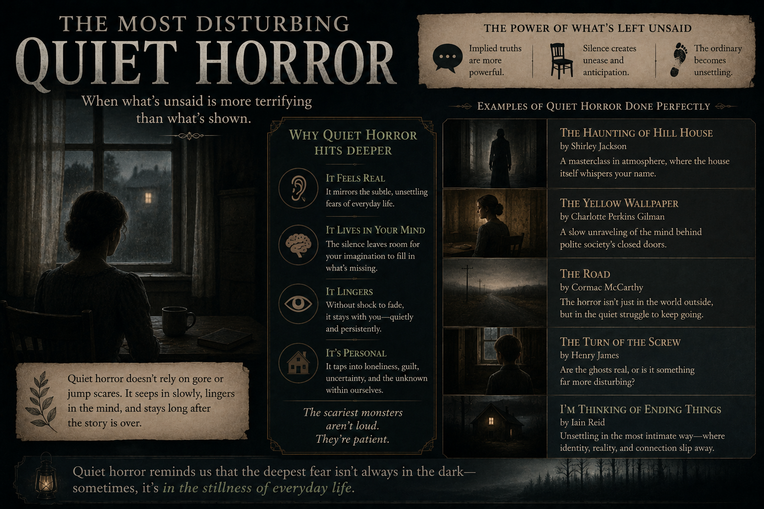 Quiet Horror Books