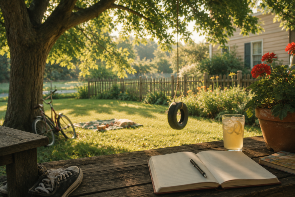 Flash Memoir Prompt summer
