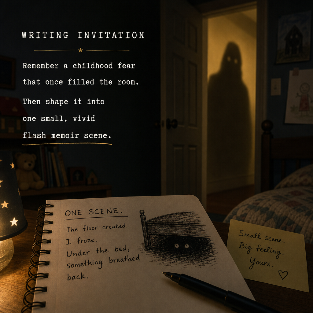 memoir prompt childhood fear