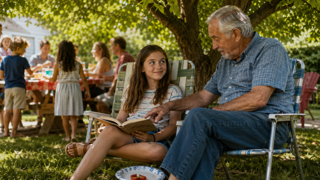 flash memoir prompt family member